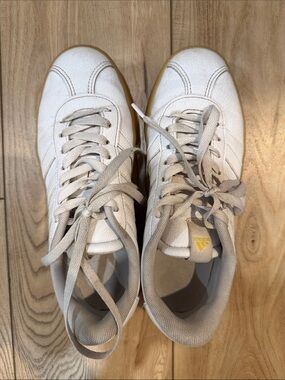 Women's white Adidas Court sneaker